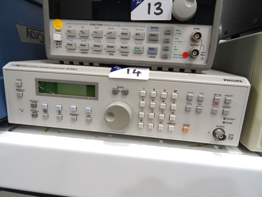 Philips PM5150 arbitrary waveform generator, 20Ms/...