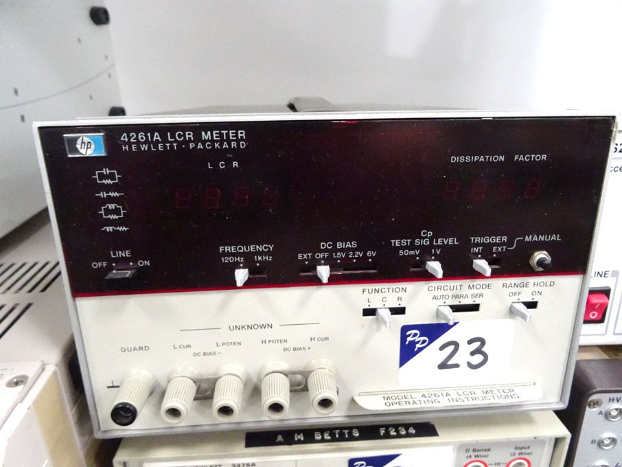 HP 4261A LCR meter