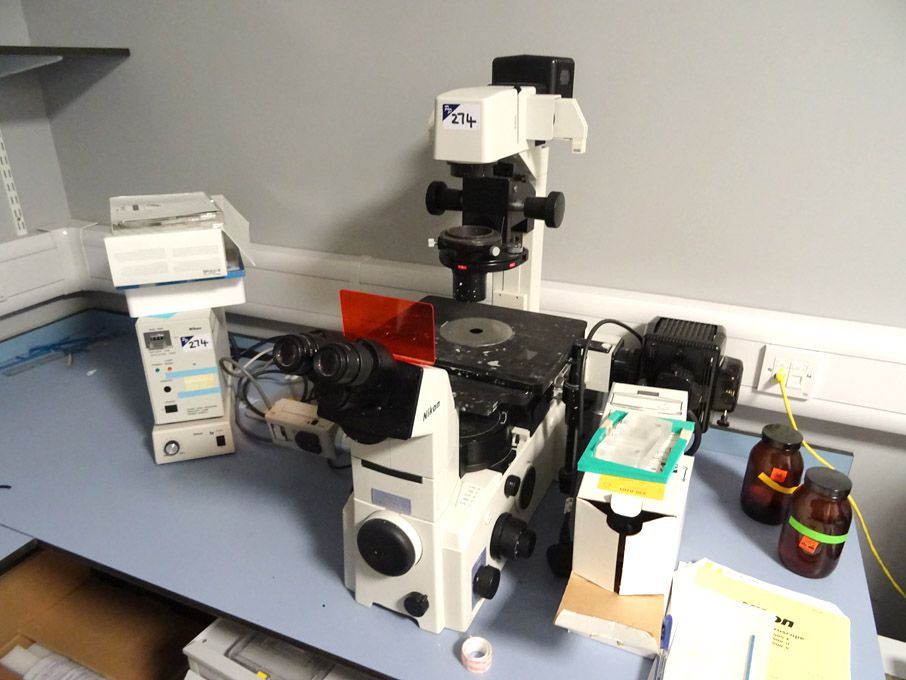 Nikon Eclipse TE2000-U inverted research stereo mi...