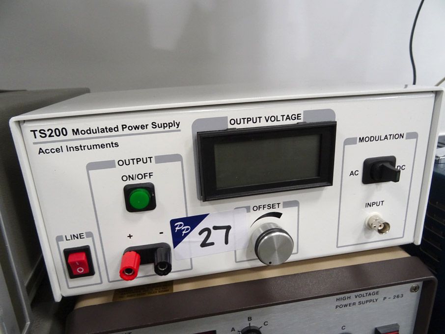 Accel Instruments TS200 modulated power supply