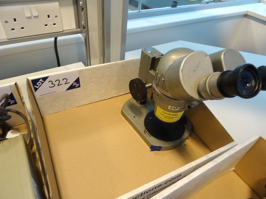 Olympus Tokyo bench type stereo microscope