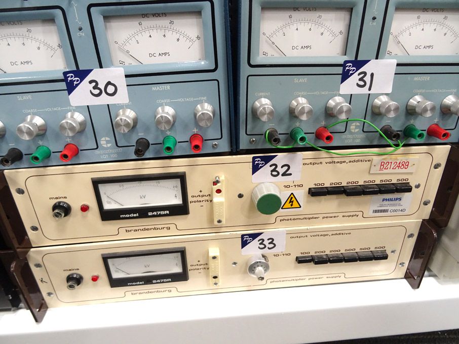 Brandenburg photomultiplier power supply