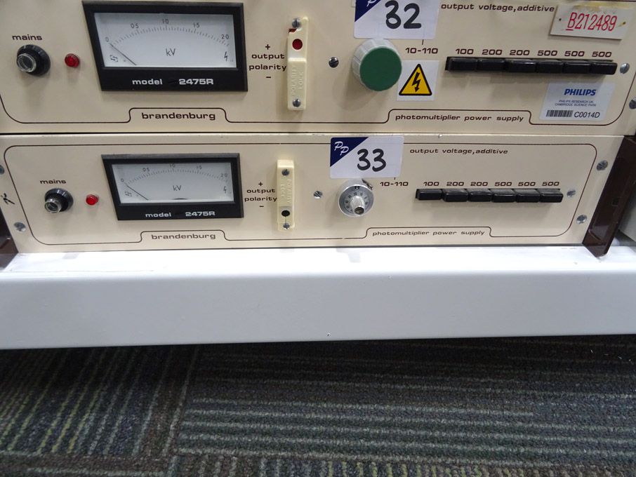 Brandenburg photomultiplier power supply