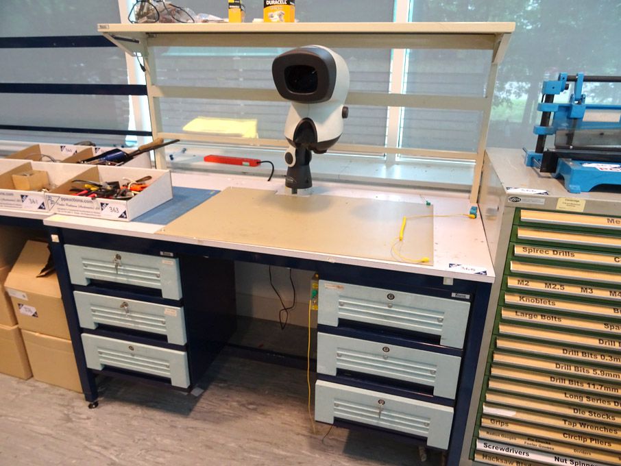 Kaymar 1500x750mm workbench with Vision Engineerin...