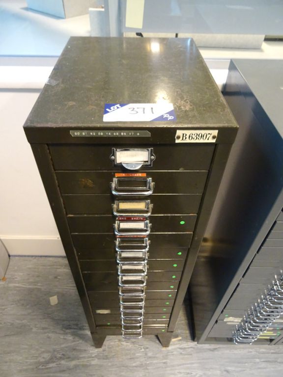15 drawer metal storage cabinet