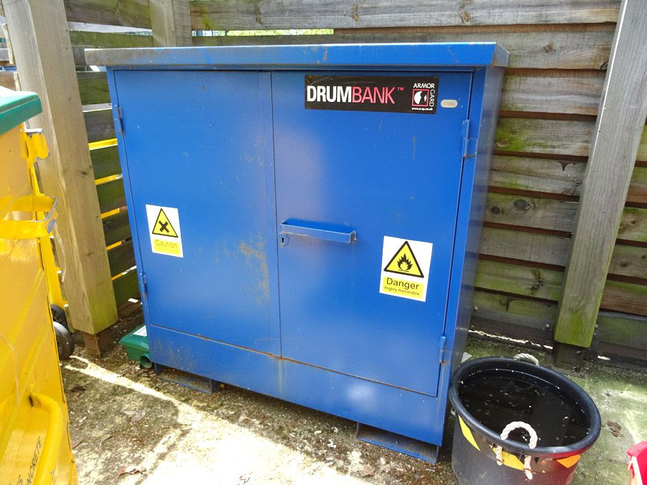Arm Gard Drumbank forkable metal flammable liquid...