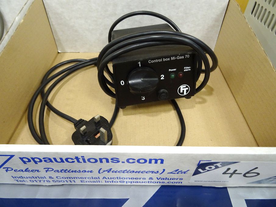 MI GAS 70 control box, 240v