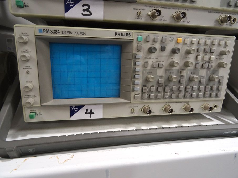 Philips PM 3384 100MHz 4 channel oscilloscope