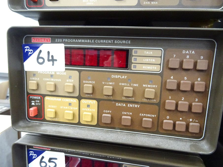 Keithley 220 programmable current source