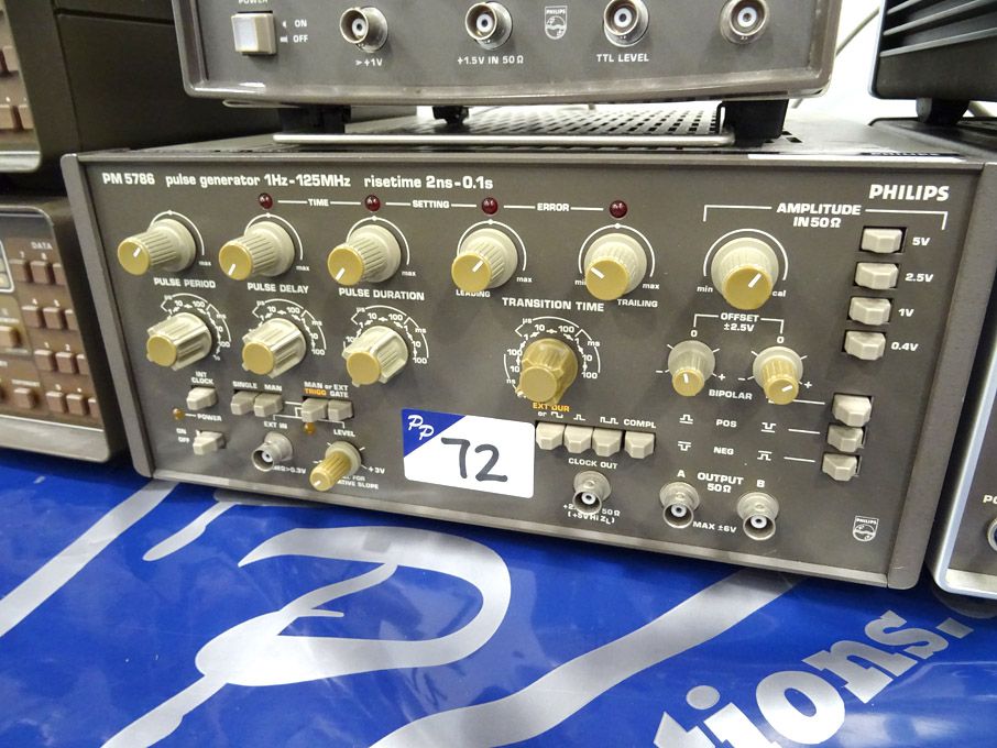 Philips PM5786 pulse generator, 1Hz - 125MHz