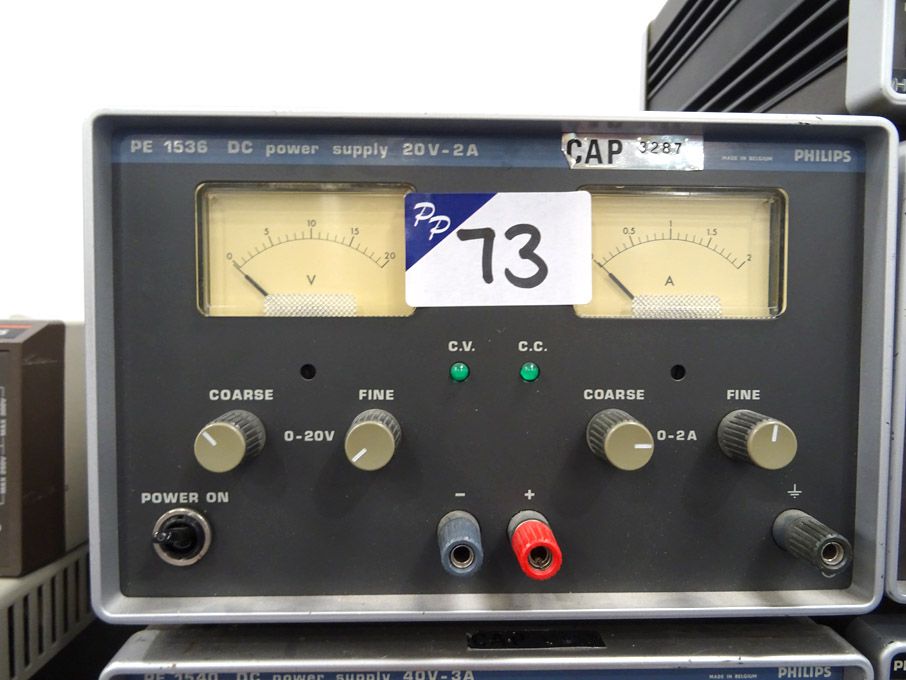 Philips PE1536 DC power supply, 20v / 2A