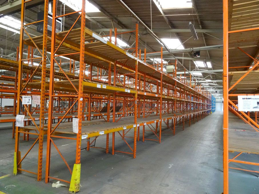 16 bays heavy duty boltless pallet racking, multis...