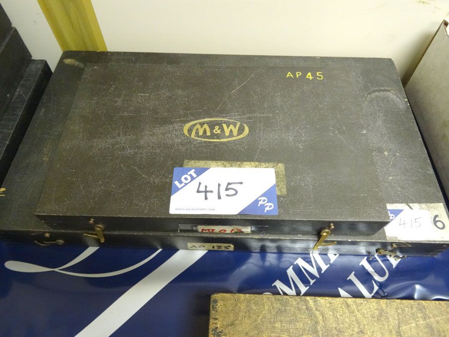 Moore & Wright micrometers, 6-12", 0-6", 6-12"