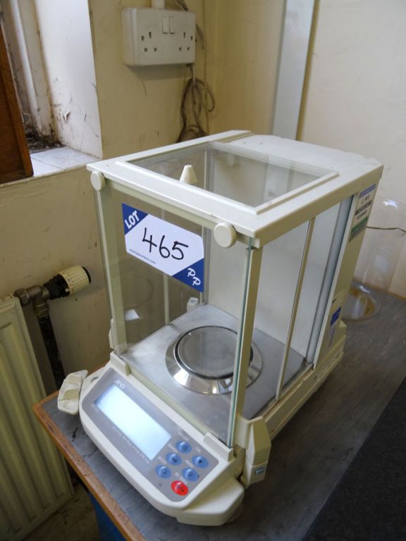 AND GR-200 digital scales, 210g x 0.1mg capacity