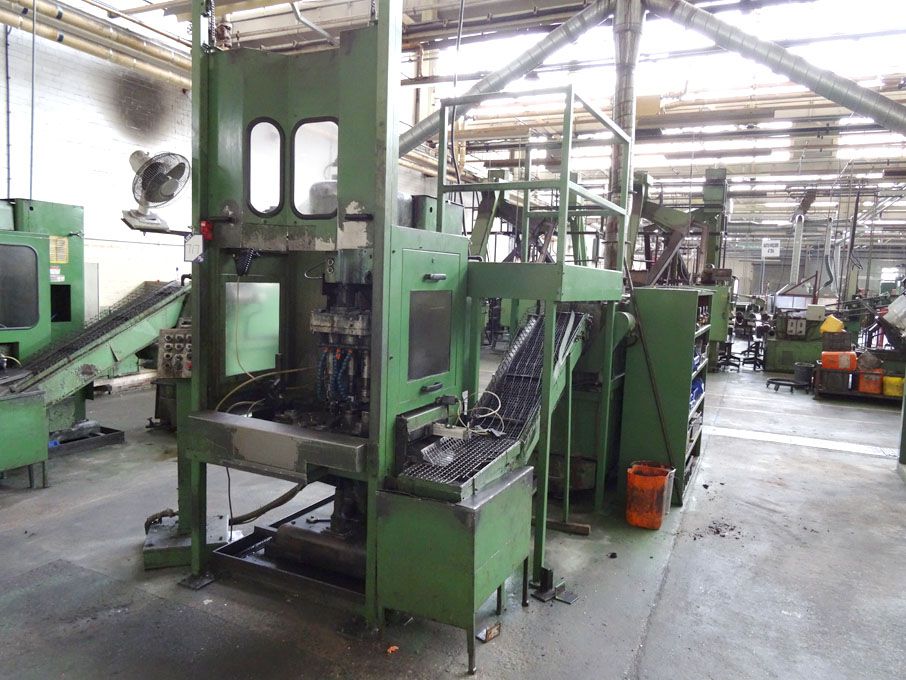Cleveland E25 auto triple head tapping machine, 12...