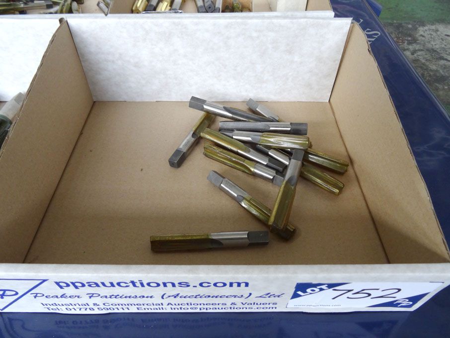 12x HSS metric cutting taps, M16x1.3 (unused)