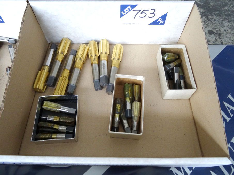 23x HSS cutting taps, 1"x14 (unused)