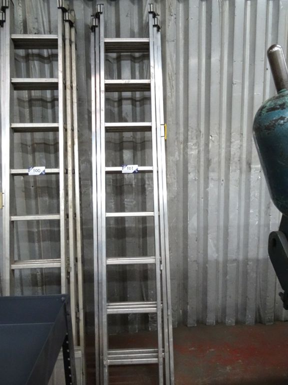 Youngman Trade 200 triple extendable aluminium lad...