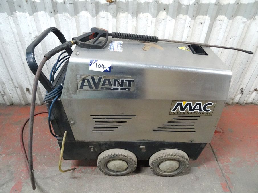 Avant 081667 diesel steam cleaner, 100PSi