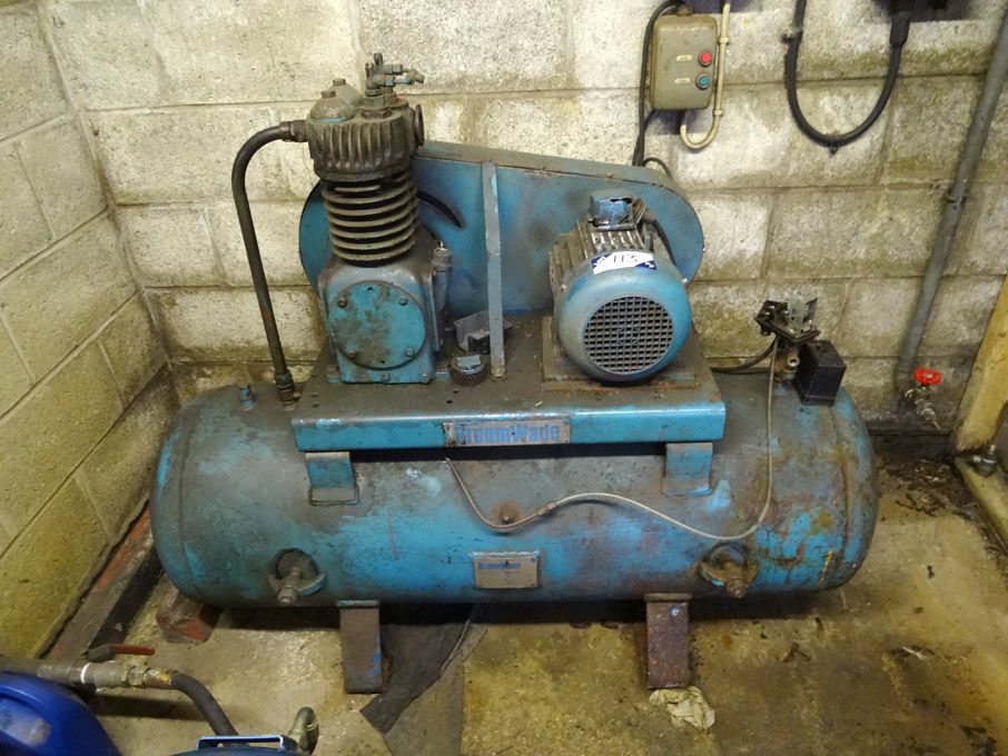 Broomwade DE42170 compressor, 250ltr air receiver...