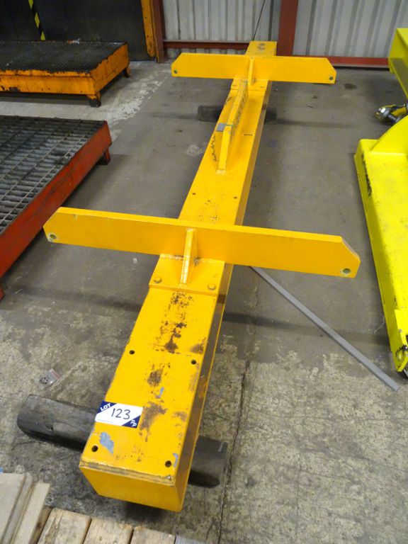 TMC 10T adjustable width spreader beam, 3m span, 3...