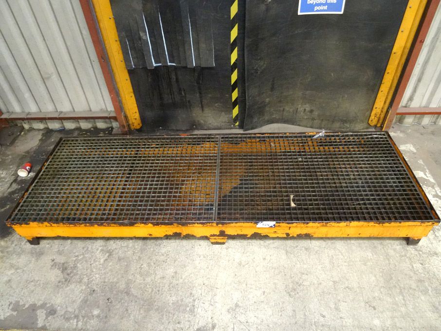 2400x800mm forkable metal drip tray