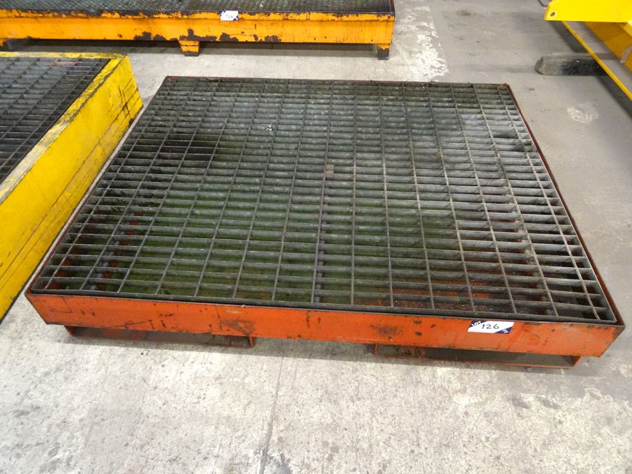 1500x1200mm forkable metal drip tray