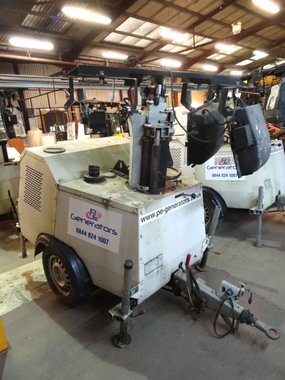 Sandhurst TL90 towable mobile diesel powered light...