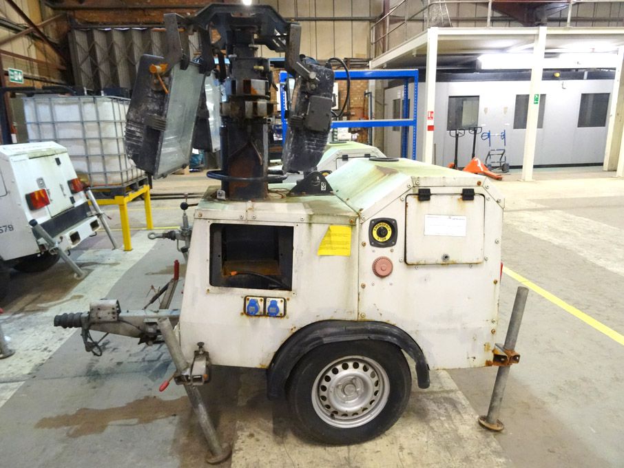 Sandhurst TL90 towable mobile diesel powered light...