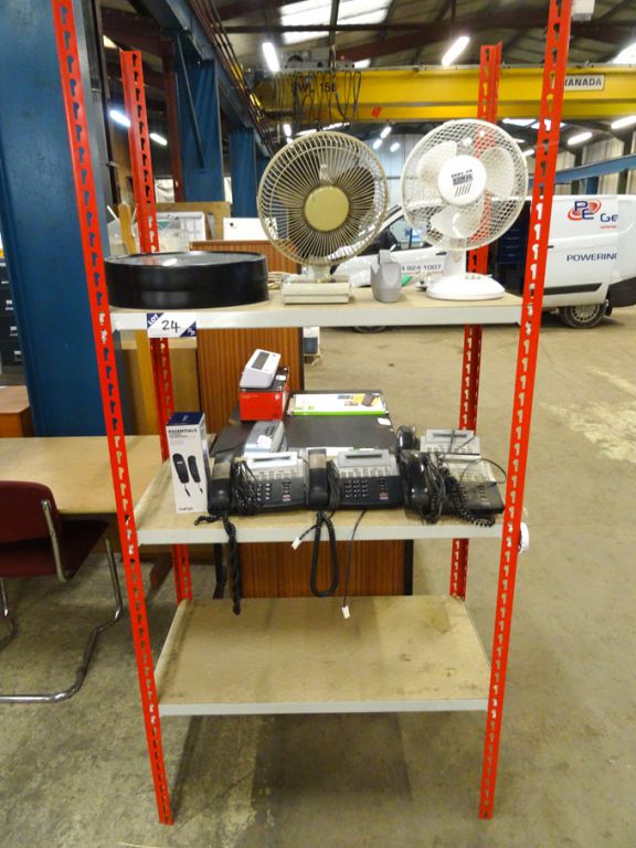 Qty various electrical office equipment inc: Samsu...
