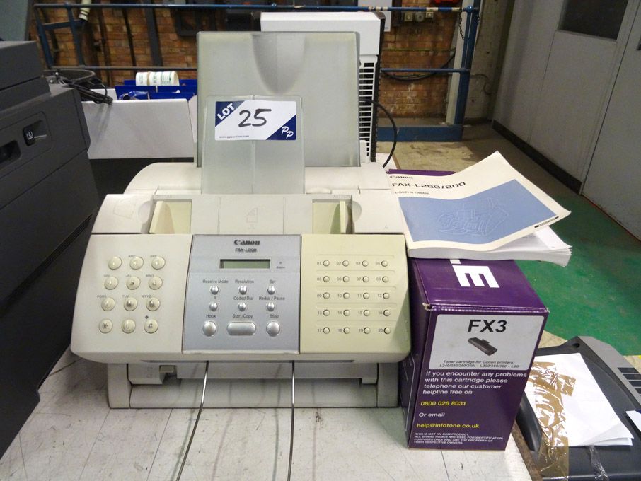 Canon L200 fax machine, H12203, 240v
