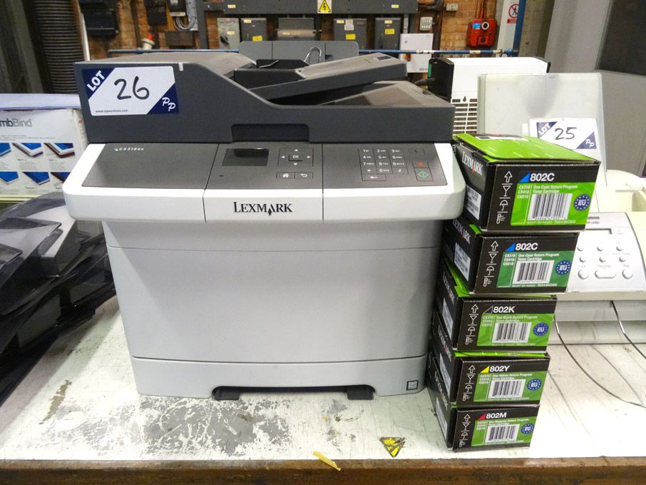 Lexmark CX310DN multi-functional printer with vari...