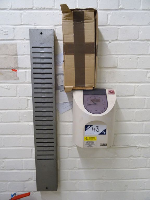 Isgus 2005/2010 clocking-in machine