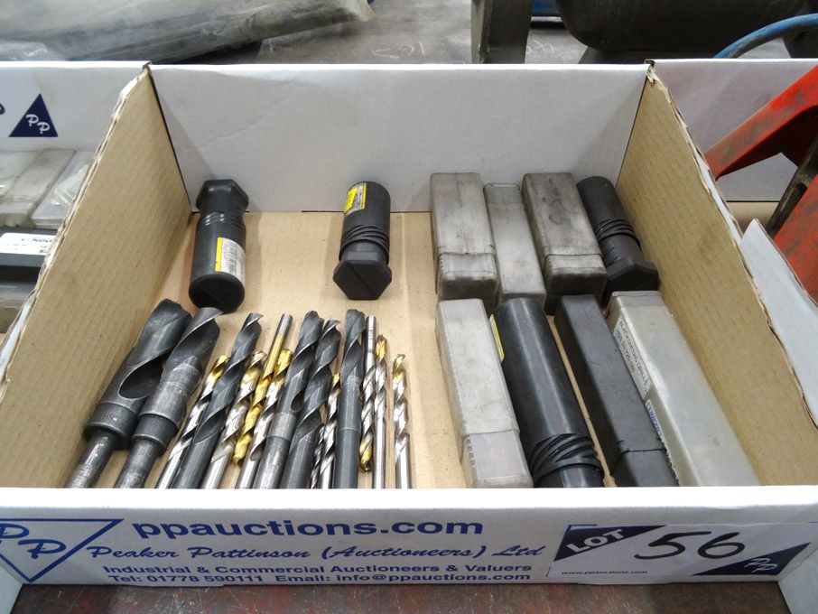 Qty various HSS straight shank drills to 24mm appr...