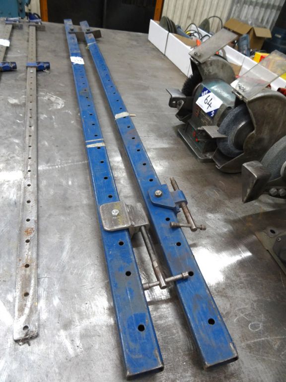2x 1980mm sash clamps