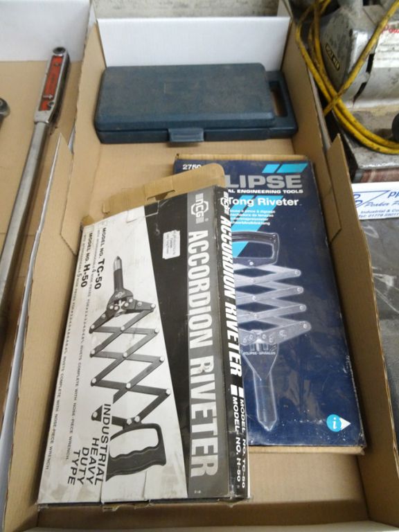 3x various rivet guns inc: Accordian, Eclipse etc