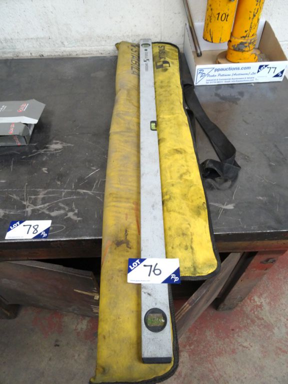 3x Stabila spirit levels to 1200mm