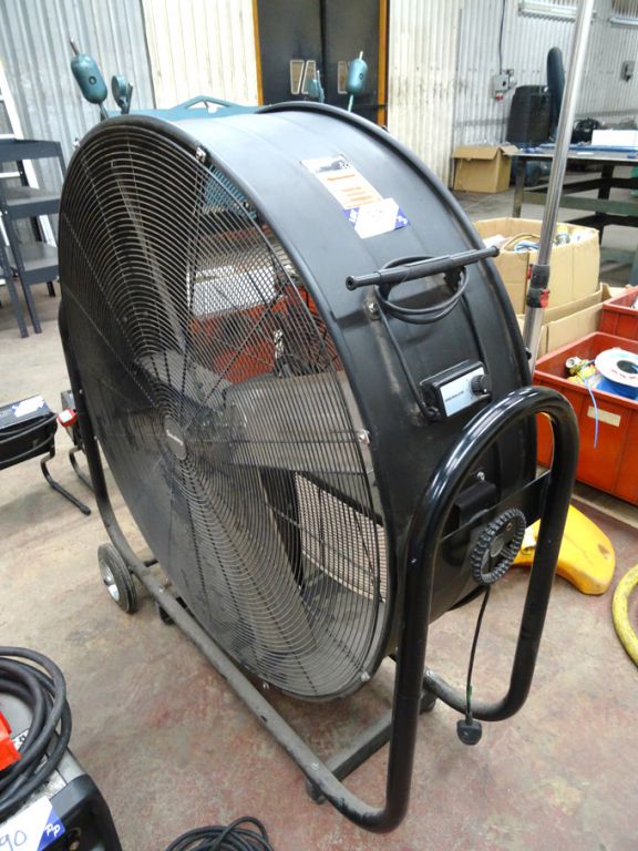 Sealey HVD42B mobile industrial fan, 450rpm, 2 spe...