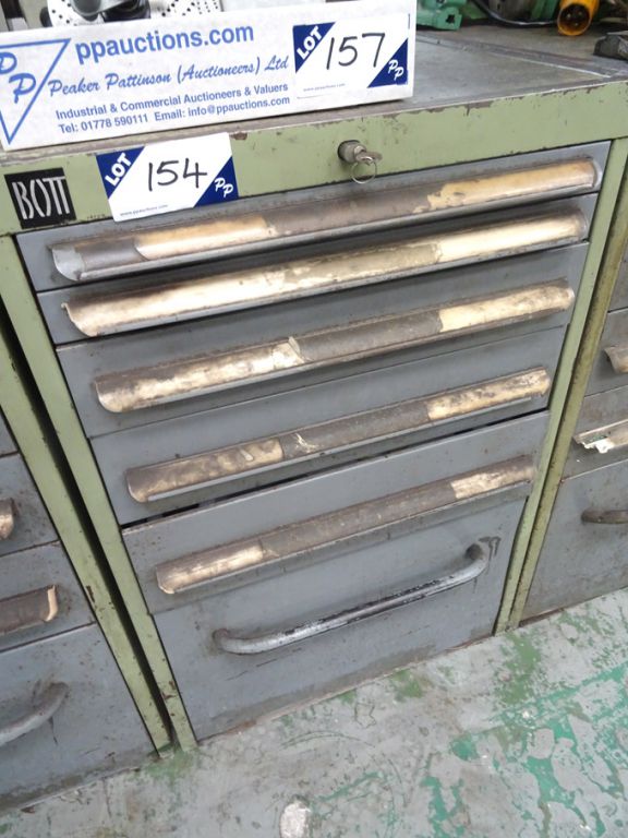 Bott 6 drawer storage cabinet with grinding equipm...