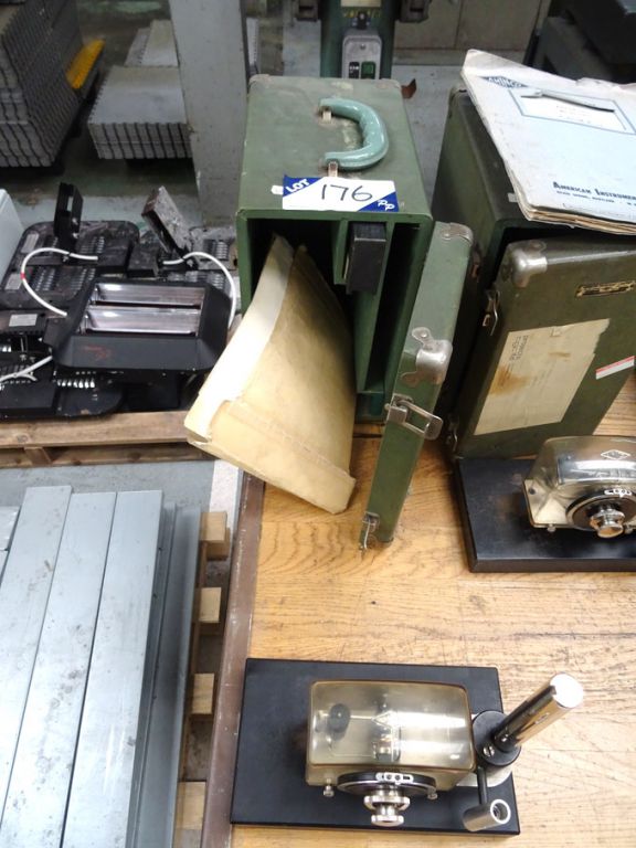 Aminco Magne Gauge thickness tester in case - Lot...