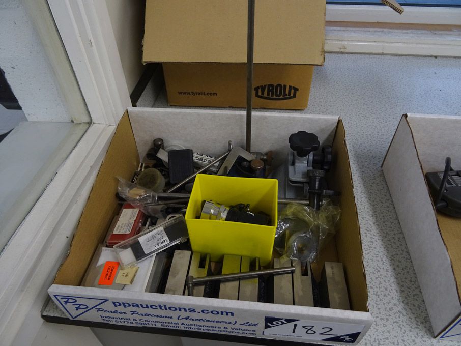 Qty various inspection equipment inc: dial gauge s...