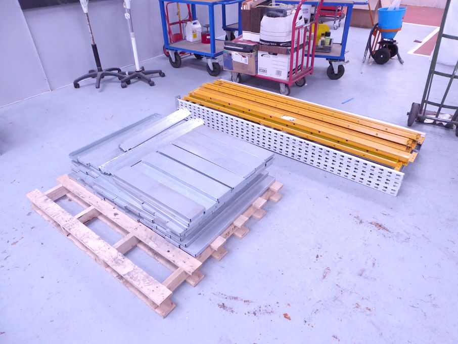 AMEND: 2 bays Meta-N light duty boltless pallet ra...