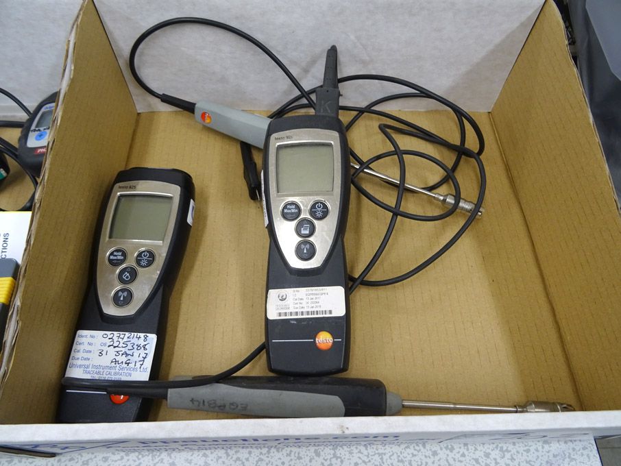 Testo 625, Testo 925 digital thermometers - Lot l...