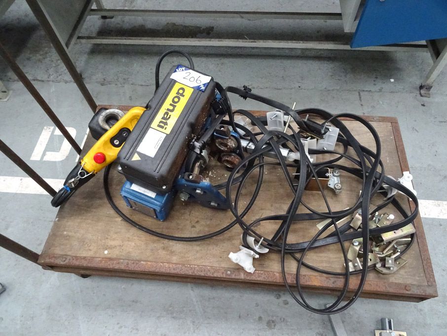 Donati 214D electric chain hoist, 500kg SWL, penda...