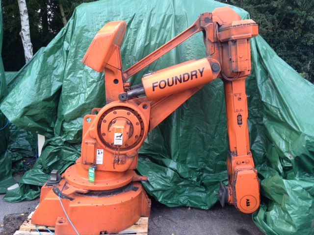 ABB IRB 6400 6 axis robot with S4C controller - L...
