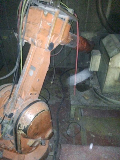 ABB IRB 2000 M93A 6 axis robot with S4 controller...