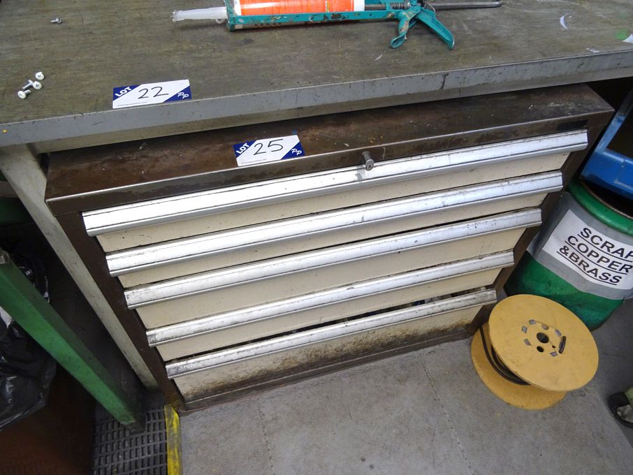 Similar 5 drawer storage cabinet (contents not inc...