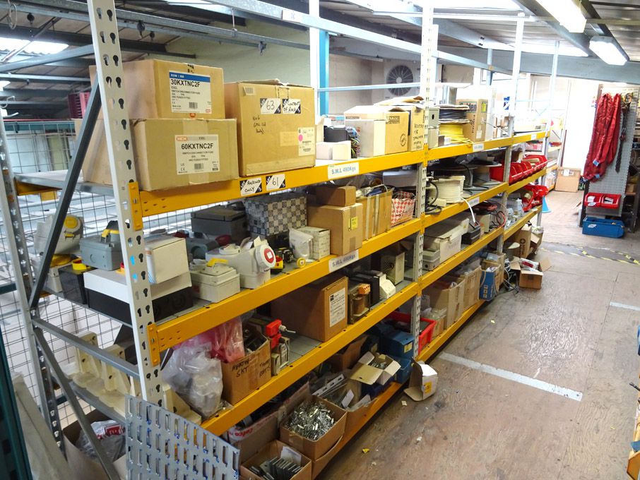5 bays Meta-N light duty boltless storage racking,...