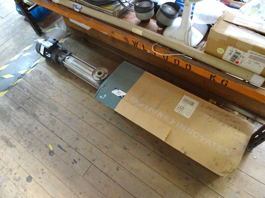 Grundfos CRN5-12 2.2kW pump (unused) & similar pum...