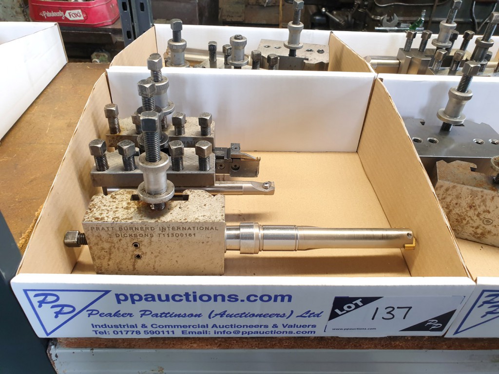 3x XYZ Proturn tool holders inc: turning tools, sp...